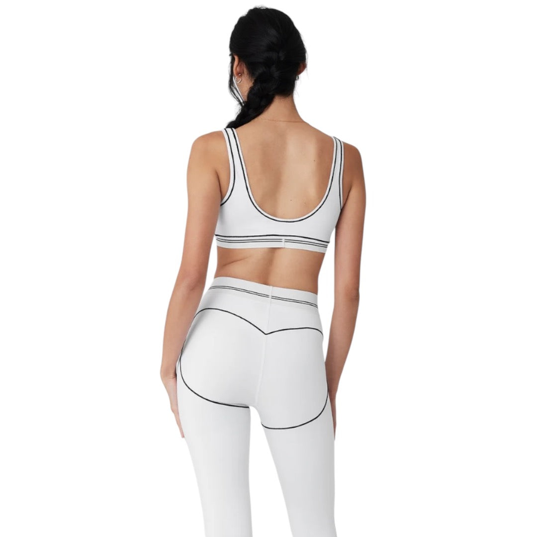 Sport Suit Women Set Conjunto Deportivo Alo Yoga White
